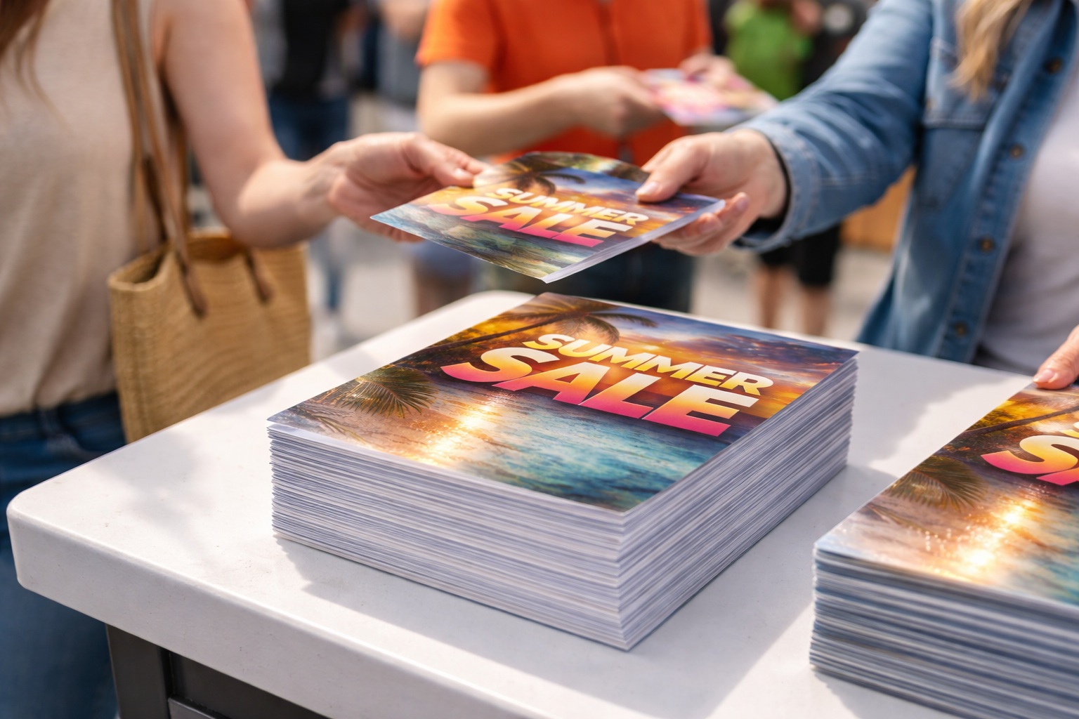 flyer vs laminated